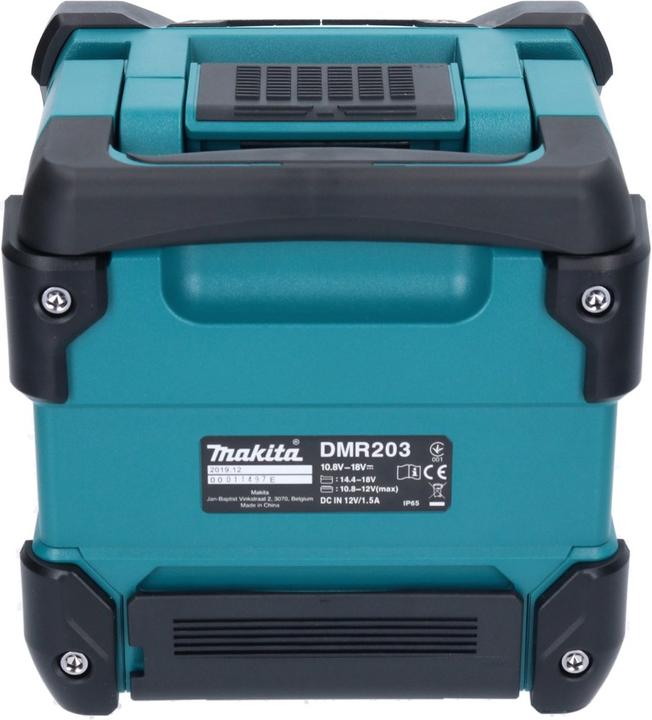 Produktbild Makita DMR 203 RF1 Bluetooth Lautsprecher 12 V 18 V IP64 + 1x Akku 3,0 Ah + Ladegerät