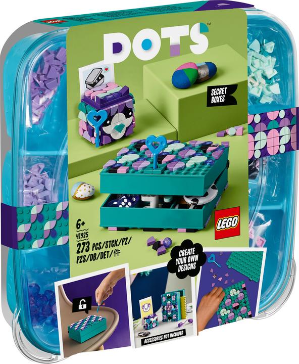 LEGO Geheimbox mit Schlüsselhalter (41925, LEGO Dots)