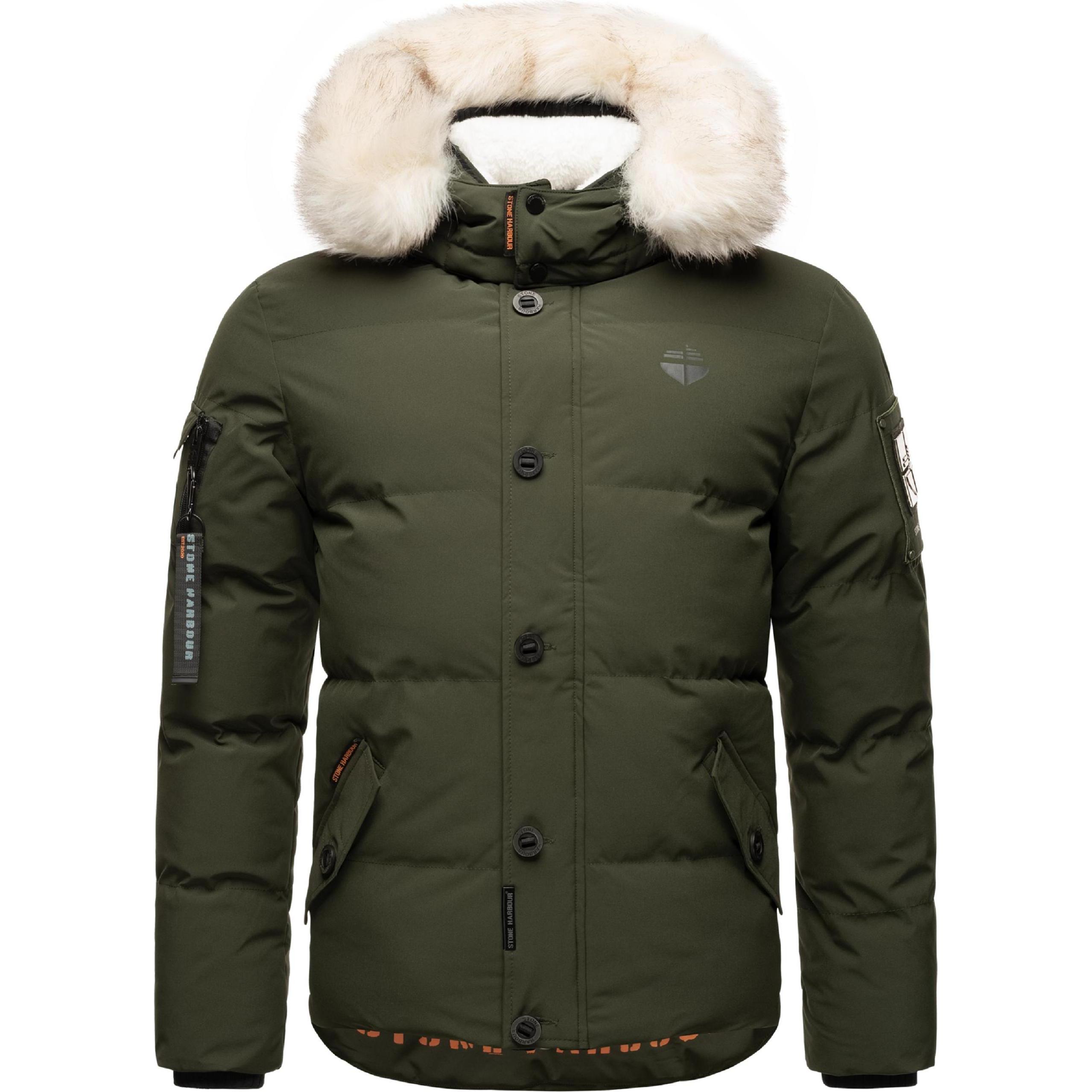 Stone Harbour, Herren, Jacke, Halvaar (L), Grün, L