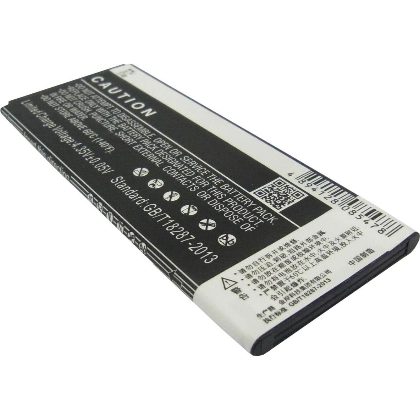 CoreParts Battery for ZTE Mobile (1 Zellen, 2400 mAh), Notebook Akku, Schwarz
