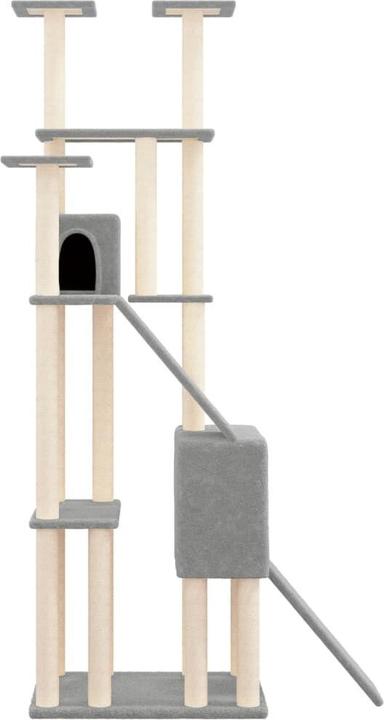 Image du produit vidaXL Kratzbaum (190 cm, Gris clair)