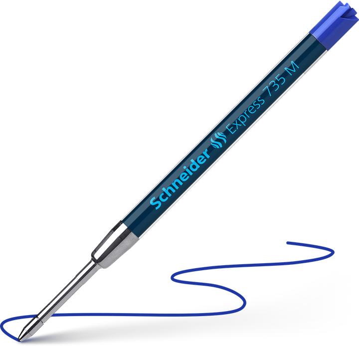 Actual product image Schneider Express 735 (1 pcs., Blue, 0.50 mm)