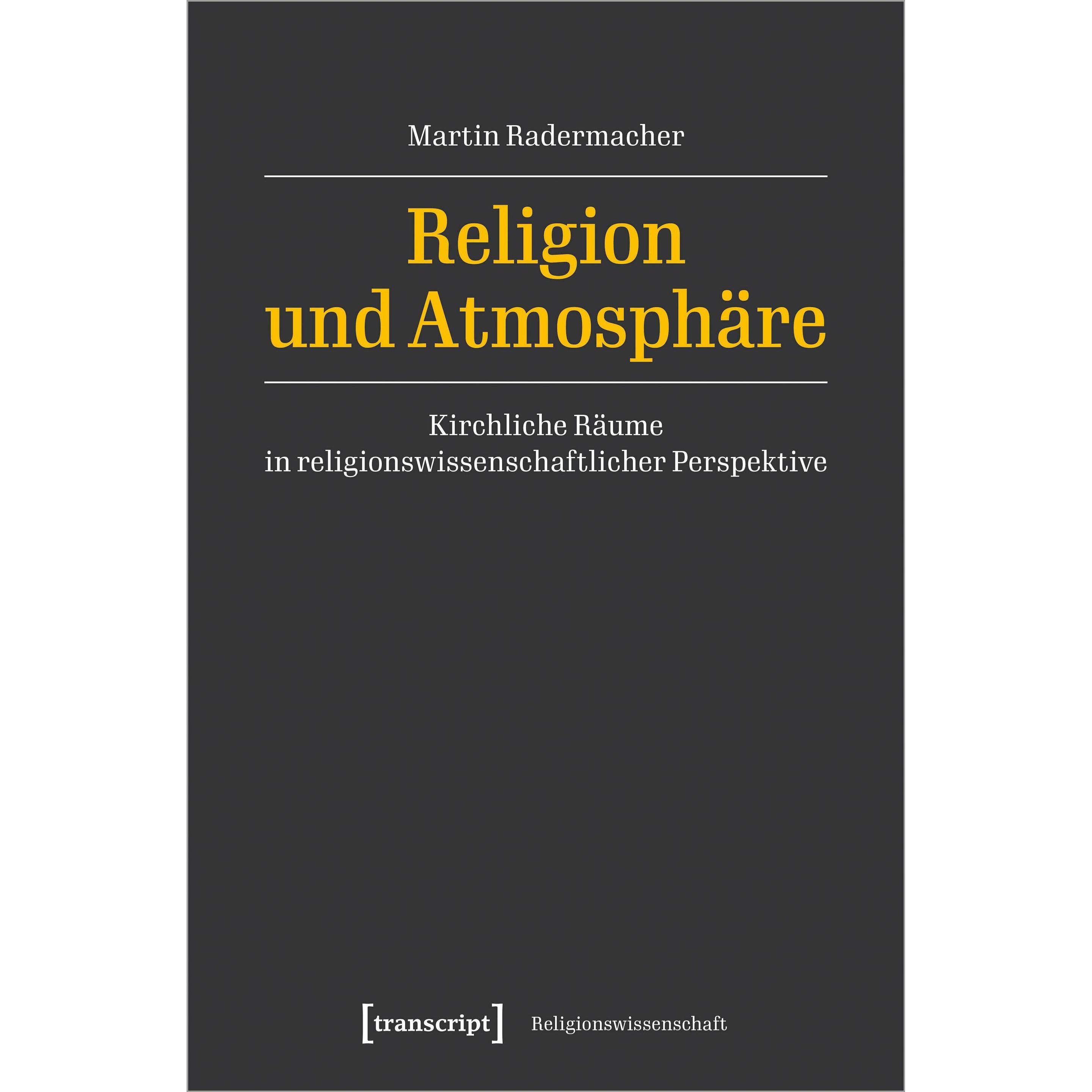 Thumbnail - Religion und Atmosphäre, Fachbücher von Martin Radermacher