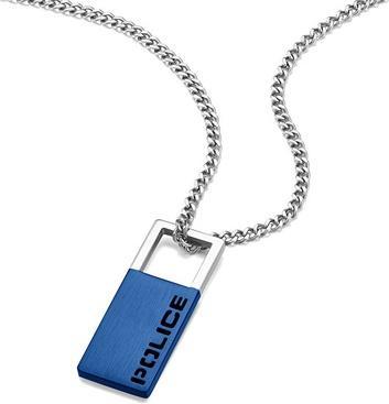 Immagine prodotto Police Shelf - Elegante collana da uomo in acciaio Hooked PEAGN0032902 (Acciaio)