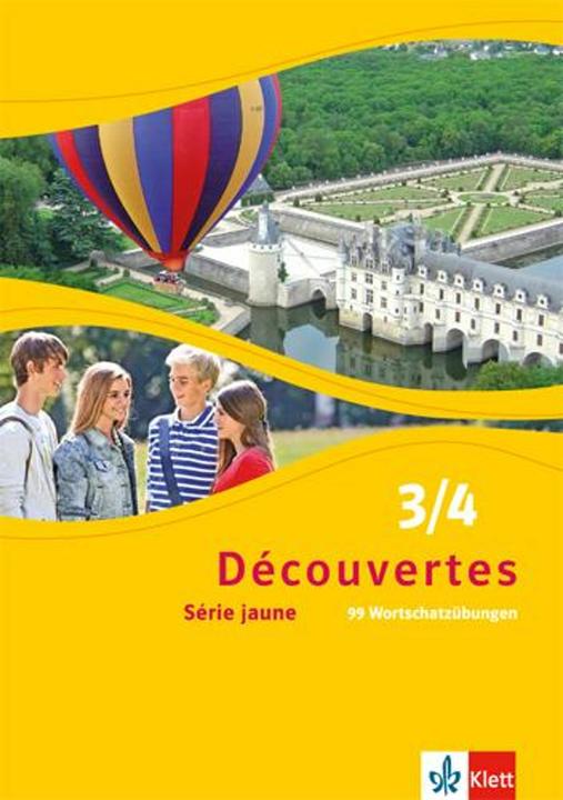 Produktbild Découvertes Série jaune 3 und 4. 99 Wortschatzübungen (Deutsch, Französisch, Ernst Klett Verlag, 2015)