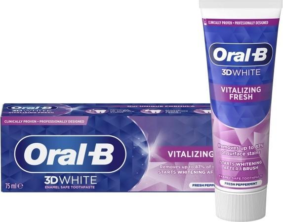 Image du produit Oral-B Oral B - 3D White Vitalizing Fresh Toothpaste - 75 ml (75 ml)