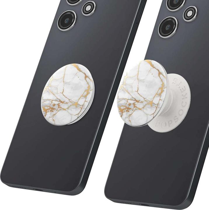 Actual product image PopSockets Gold Lutz Marble (2nd gen, interchangeable)