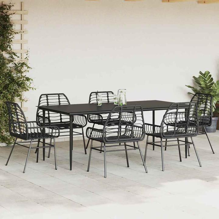 Produktbild vidaXL Garten Essgruppe (200 x 100 x 74 cm)