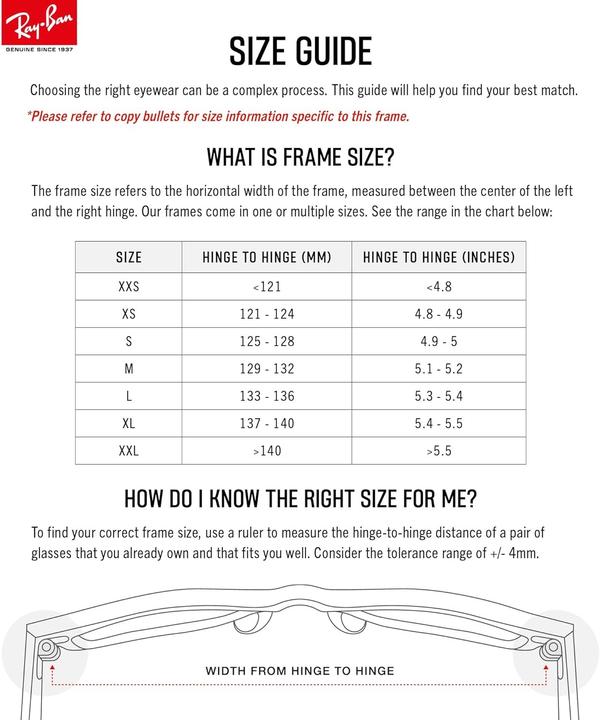 Image du produit Ray Ban Double pont rond