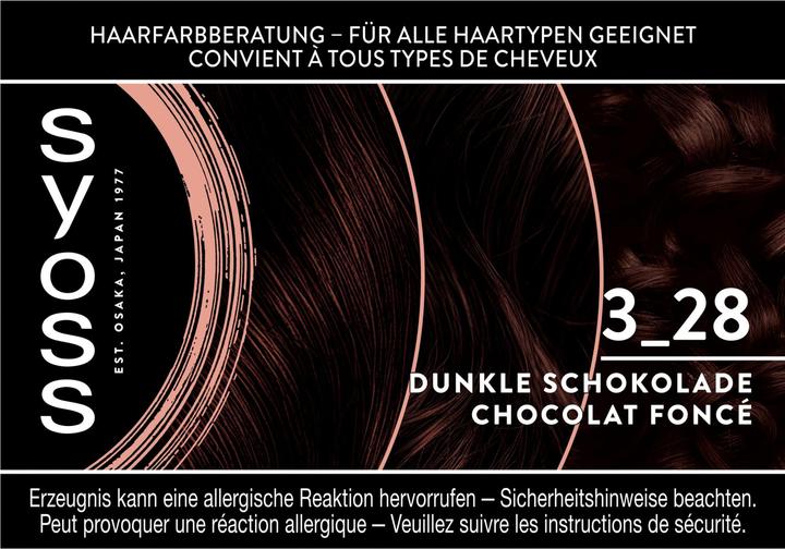 Produktbild Syoss Coloration (3 28 Dunkle Schokolade)