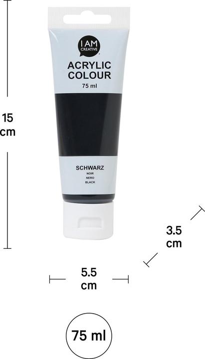 Actual product image I Am Creative Basic Acryl (75 ml)