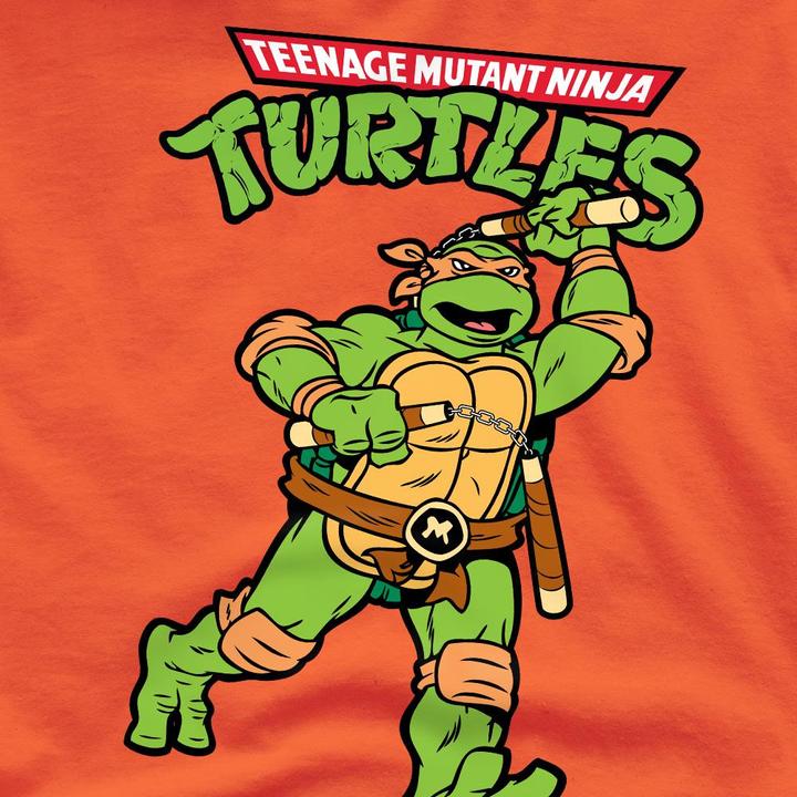 Immagine prodotto Teenage Mutant NT Maglietta Michelangelo Retrò Uomo (S)