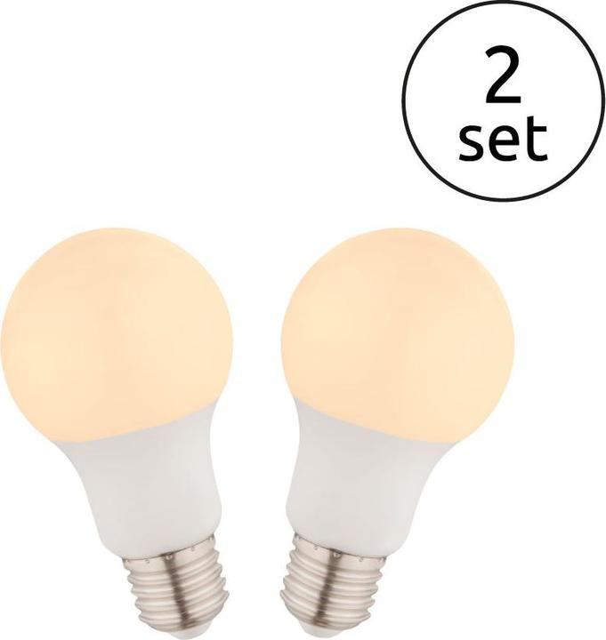 Produktbild Globo LED Leuchtmittel Aluminium 2xE27 LED (E27, 9 W, 810 lm, 2 x, F)