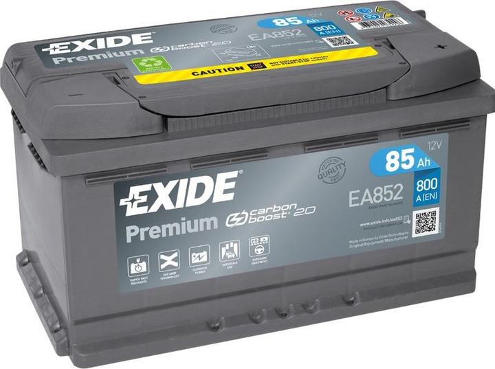 Produktbild Exide Premium EA852 (12 V, 85 Ah, 800 A)