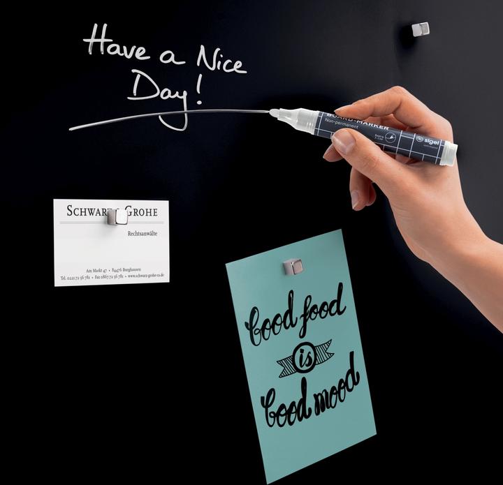 Immagine prodotto Sigel Lavagna magnetica in vetro Artverum con design (Calamita, 40 x 60 cm)