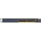 Image du produit Netgear GSM4328PB : commutateur PoE+ 24 ports, 4x10G (28 ports)
