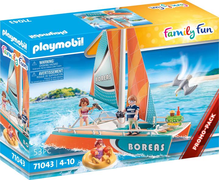 Produktbild Playmobil Katamaran (71043, Playmobil Family Fun)