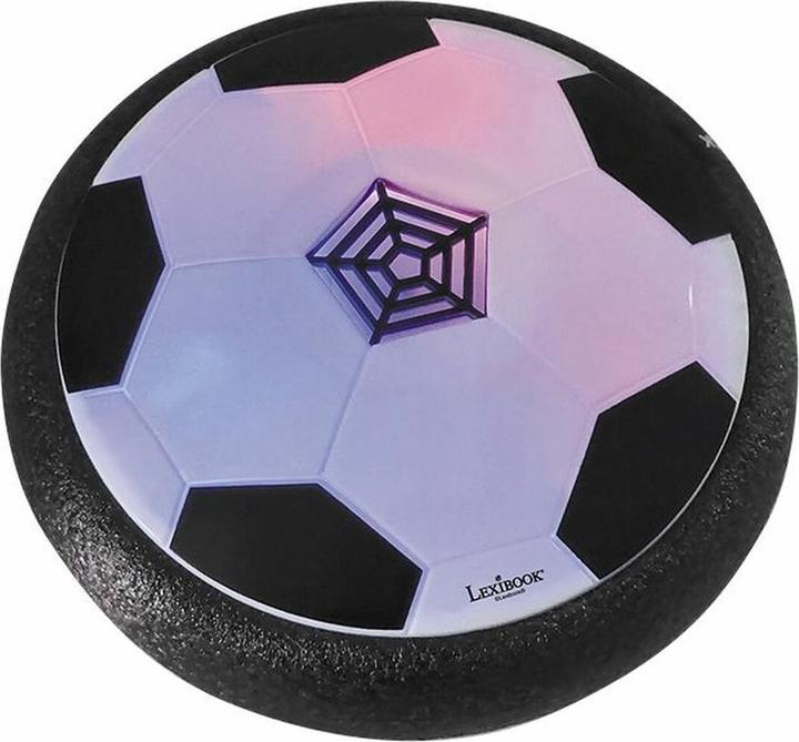Immagine prodotto Lexibook AeroFoot - Disco da calcio in schiuma Hovercraft illuminato con 2 porte (Multilingue)