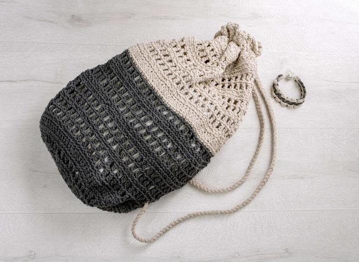 Actual product image Glorex Wool Macramé Cotton 2 mm, 250g, Anthracite (225 m)