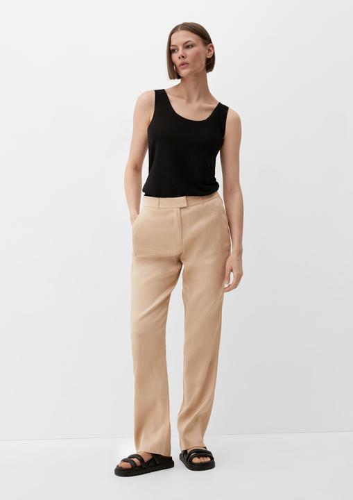 Immagine prodotto s.Oliver Hose Regular: Leinenhose mit Bundfalte (36)