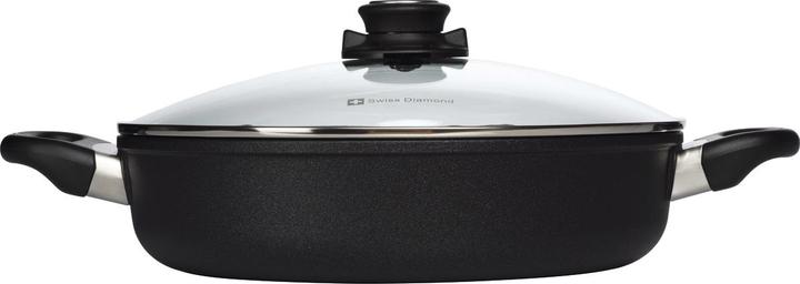 Produktbild Swiss Diamond Schmorkasserole (28 cm, Kochtopf, Aluminiumguss)