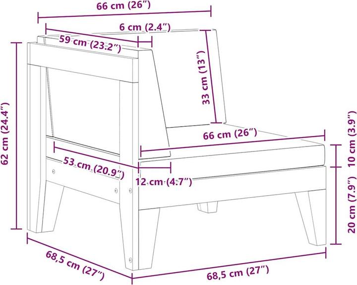 Produktbild vidaXL Alexia