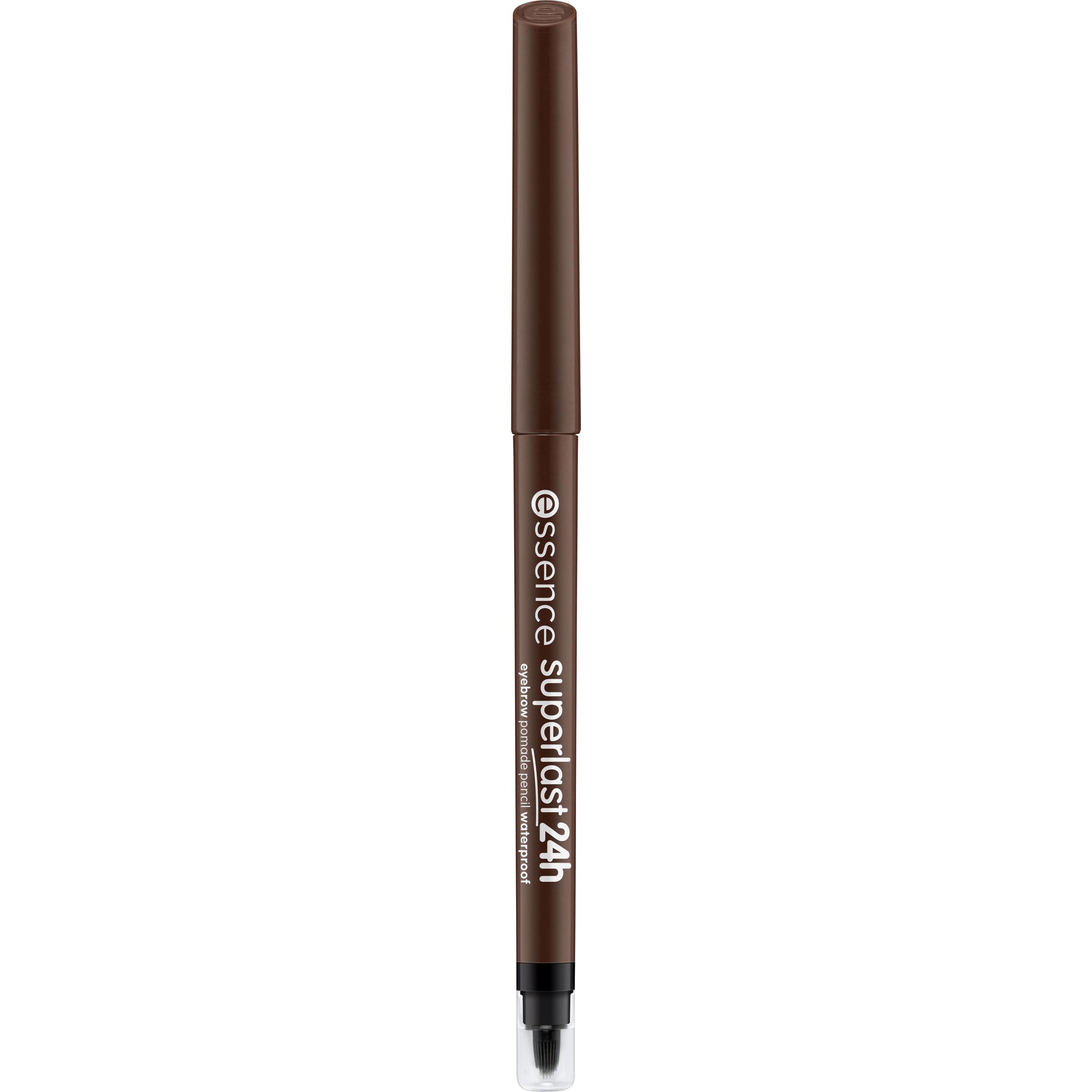 essence, Augenbrauenstift, SUPERLAST 24h eyebrow pomade pencil waterproof 30 (Dark Brown)