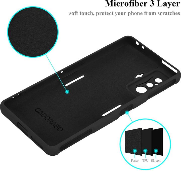 Produktbild Cadorabo Hülle für Xiaomi Poco F4 GT TPU im Liquid Schutz Silikon Design (Xiaomi Poco F4 GT)