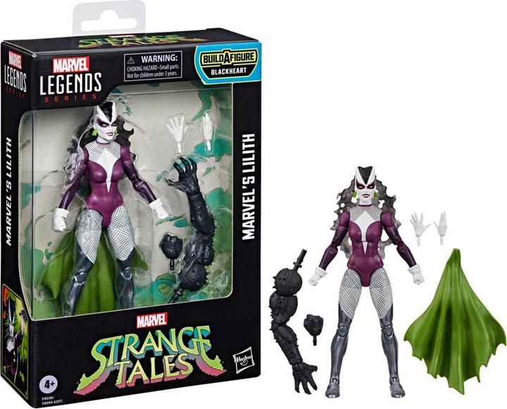 Produktbild Hasbro Strange Tales Marvel Legends Actionfigur Marvel's Lilith (BAF: Blackheart) 15 cm