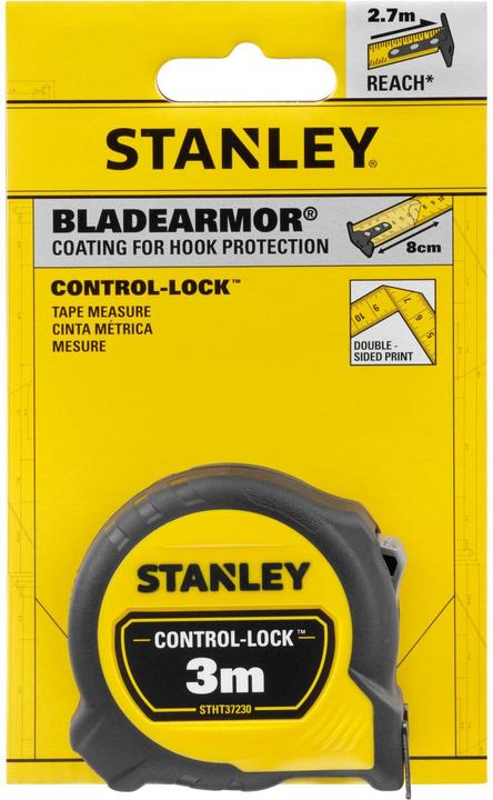 Produktbild Stanley Bandmass Compact PRO 3 m / 19 mm (3 m)