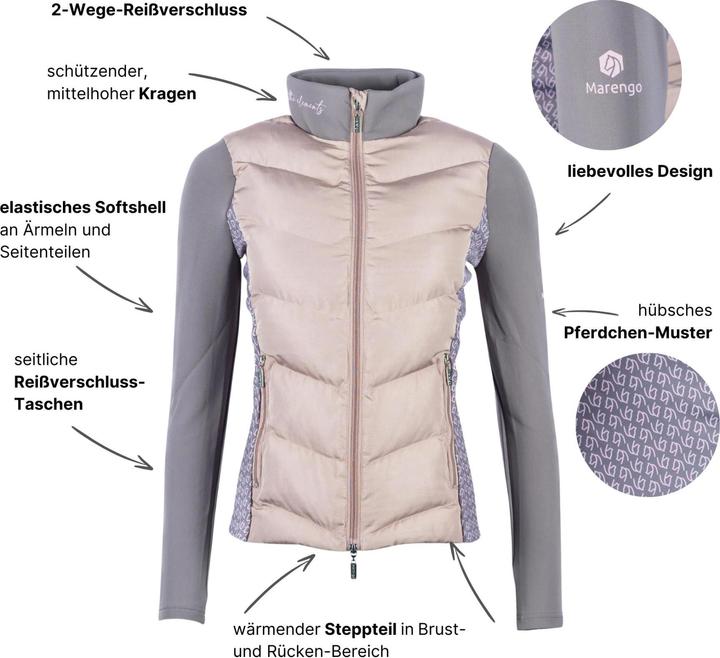 Produktbild Marengo Stepp-Mix Jacke Elements (S)