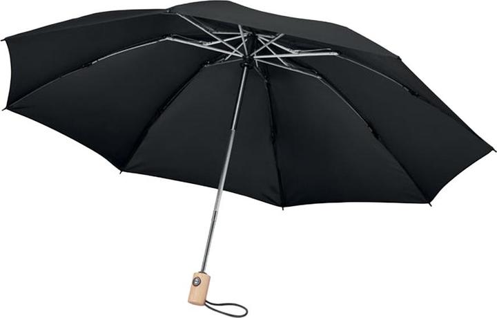 Image du produit MidOcean Parapluie pliant Leeds Bamboo 190T
