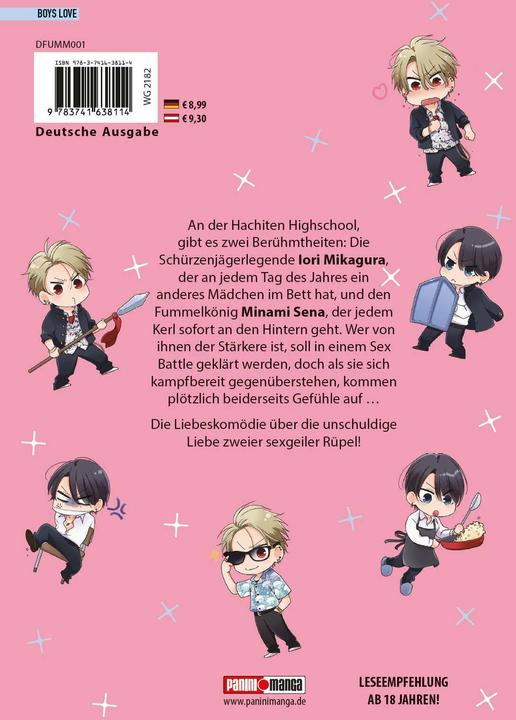 Actual product image Panini Kampf der Verführergiganten: Schürzenjägerlegende vs. Fummelkönig 01 (German, Dorothea Klepper, Totofumi, 2024)