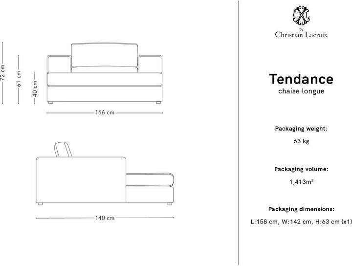 Produktbild CXL by Christian Lacroix Tendance (Recamiere)