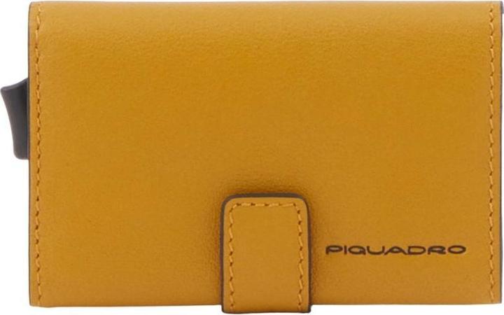 Immagine prodotto Piquadro Black Square, Leather Card Holder, Square Sliding System, PP5649B