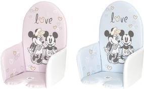 keeeper kids Auflage für Hochstuhl "lena minnie" pastell-rosa, für handelsübliche Kinder-Hochstühle