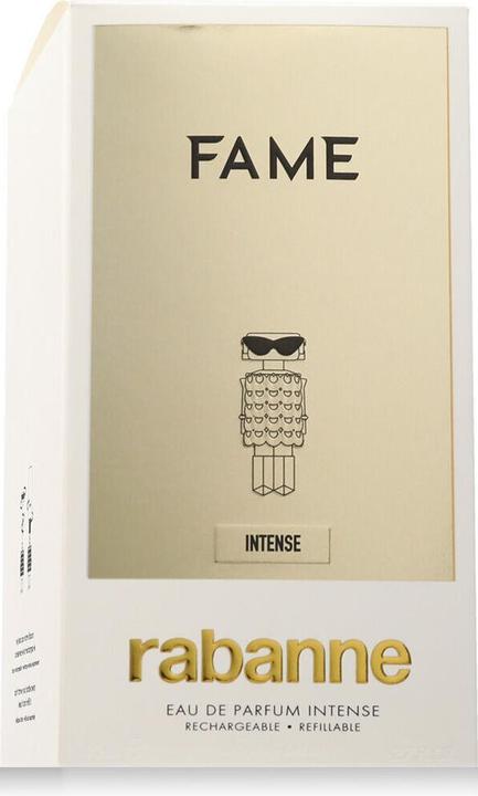 Actual product image Paco Rabanne Fame Intense Eau De Parfum Spray 80ml Refillable (Eau de parfum, 80 ml)