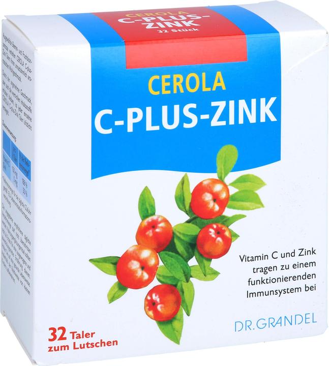 Actual product image Dr Grandel CEROLA C-Plus Zinc Thaler, 32 tablets (32 pcs., Pills)