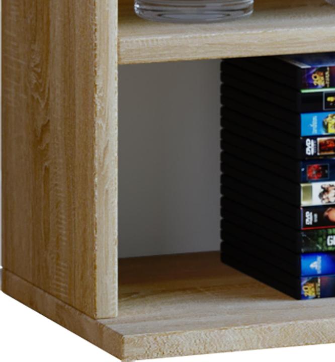 Actual product image VCM Wood stand shelf room divider Megosa Mini (102 x 23 x 82 cm)