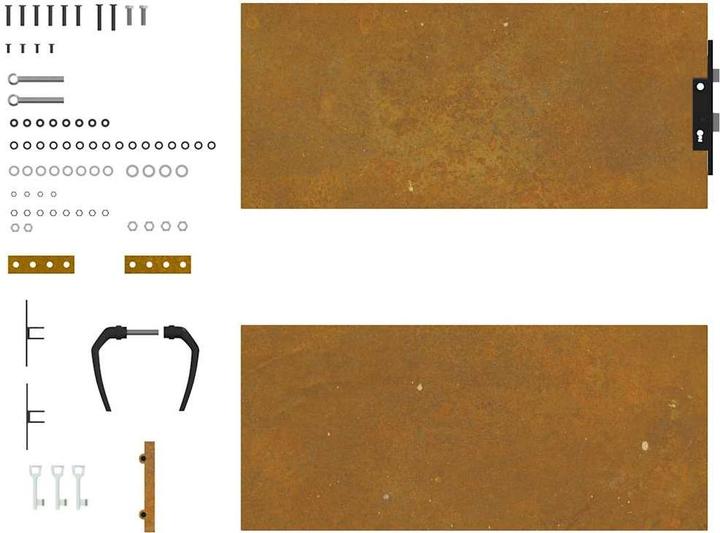 Produktbild vidaXL Gartentor