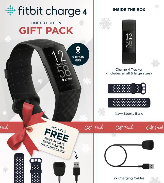 Actual product image Fitbit Charge 4 Gift Pack