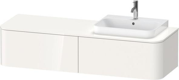 Produktbild Duravit Happy D.2 Plus Waschtischunterbau für Konsole wandhängend, 1600x550 mm, 2 Auszüge, für A