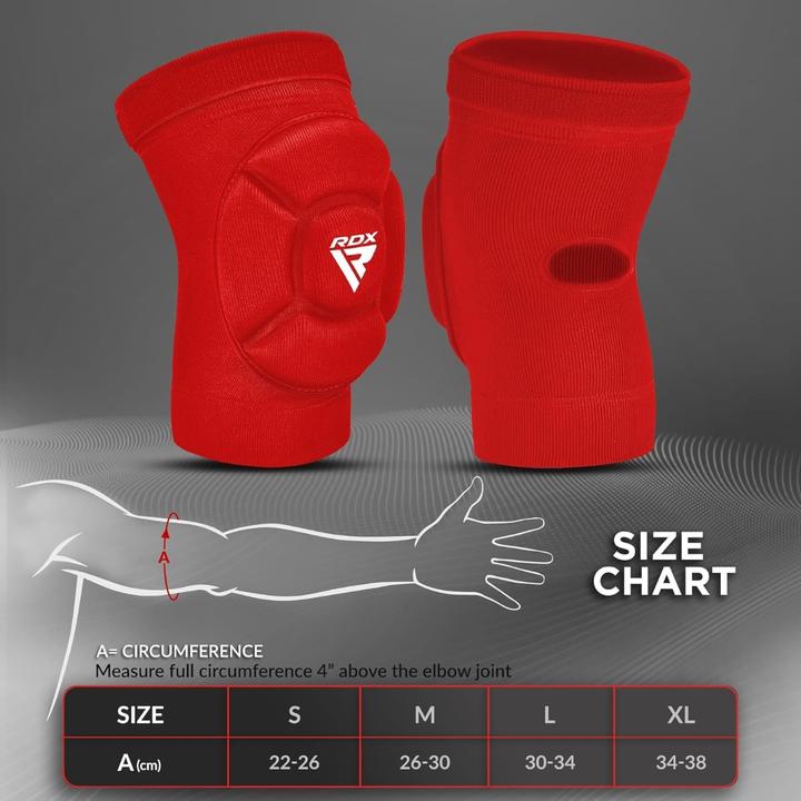 Immagine prodotto Rdx Ellenbogenschutz aus Schaumstoff Rot/Weiss-L (L)