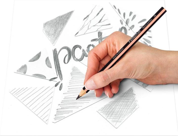 Productafbeelding Staedtler Potlood Noris j. Pastel (4 mm, 2B, 3 x)