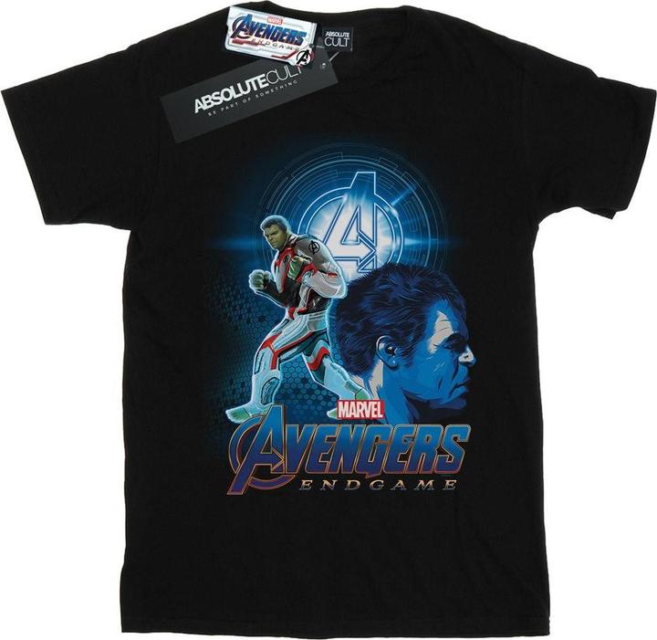 Mens Avengers Endgame Hulk Team Suit T-Shirt (5XL)