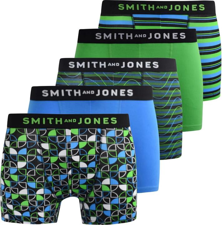 Blue, Green, Black