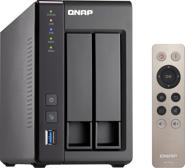 Produktbild QNAP Ts-251+-8g (0 TB)