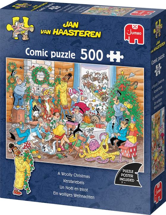 Produktbild Jumbo Jan van Haasteren - Ein wolliges Weihnachten (500 Teile) (500 Teile)