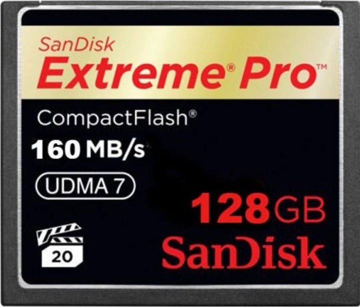 Image du produit SanDisk Extreme Pro Compact Flash (128 Go, CF, UHS-I)