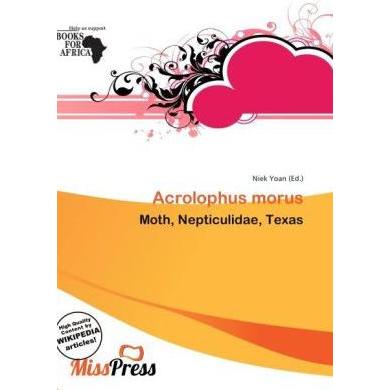 Acrolophus morus, Fachbücher von Niek Yoan